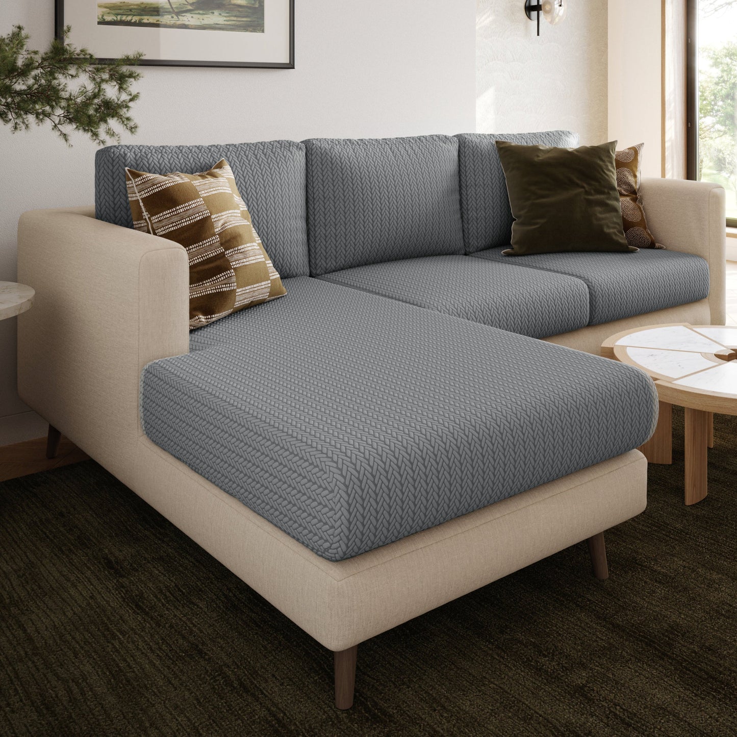 Magic Sofa Covers - Wheat